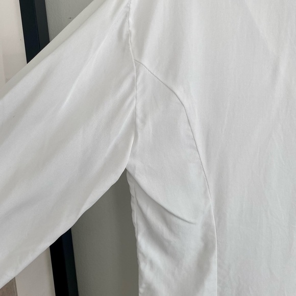 FRANK & Oak 100% Cotton White Button Down Long Sleeve Blouse Size M - Picture 7 of 8
